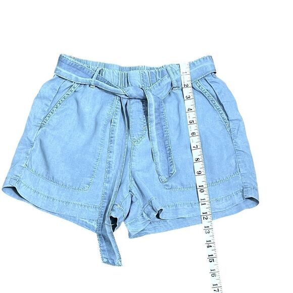 Copper Key Women’s Blue Tencel Denim Women's Shorts, Size XS - Picture 5 of 7